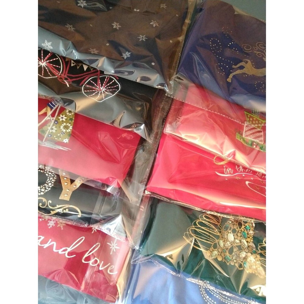 LIZ CLAIBORNE KAREN SCOTT ASSORTED SZ CHRISTMAS SEASONAL TOP RESELLER LOT 10PCS